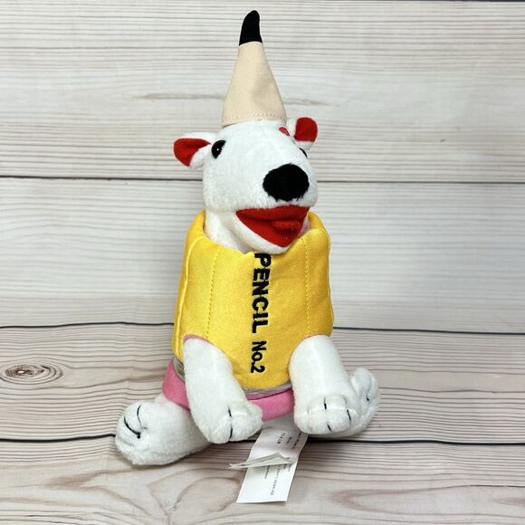 Target BULLSEYE #2 PENCIL Dog Plush 2016 Stuffed 9” Toy Ultra Rare - #711/2000 - Picture 4 of 11